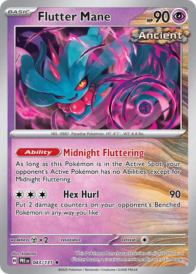 Flutter Mane, Prismatic Evolutions 43