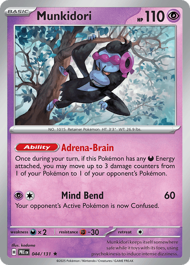Munkidori, Prismatic Evolutions 44