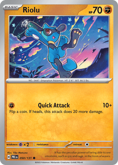 Riolu, Prismatic Evolutions 50