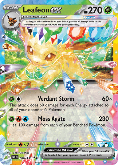 Leafeon ex, Prismatic Evolutions 6