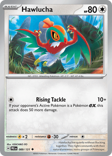 Hawlucha, Prismatic Evolutions 89