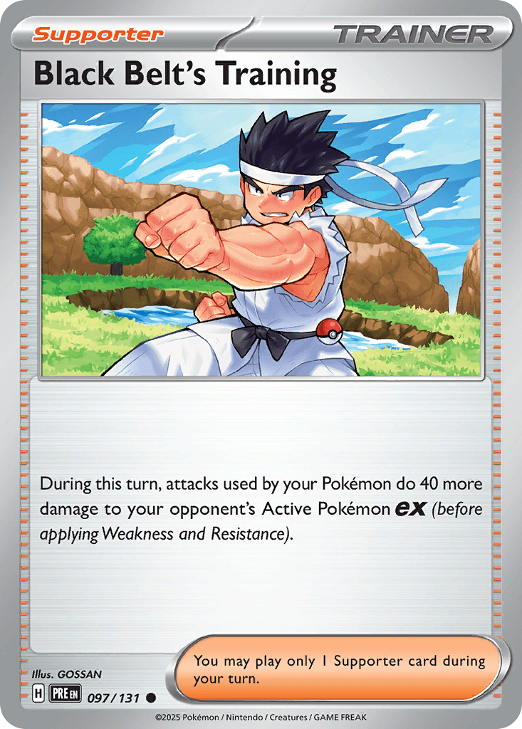 Black Belt's Training, Prismatic Evolutions 97