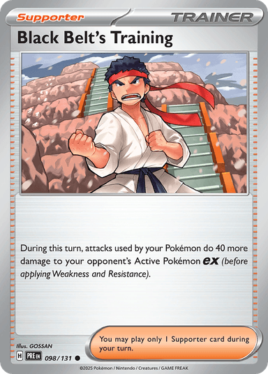 Black Belt's Training, Prismatic Evolutions 98