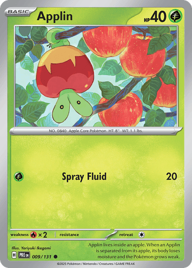 Applin, Prismatic Evolutions 9