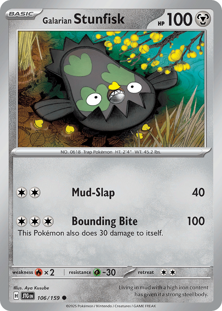 Galarian Stunfisk, Journey Together 106