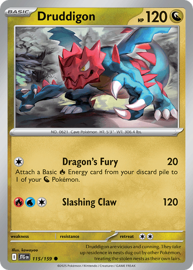 Druddigon, Journey Together 115