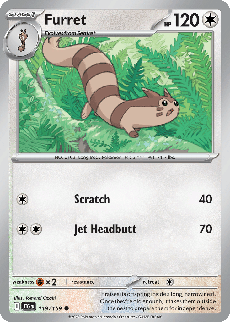 Furret, Journey Together 119