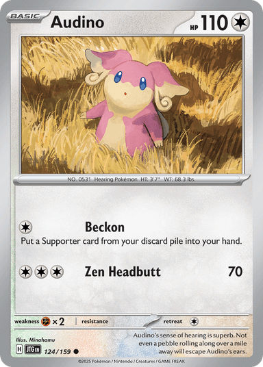 Audino, Journey Together 124