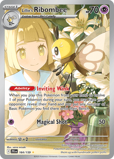 Lillie's Ribombee, Journey Together 164