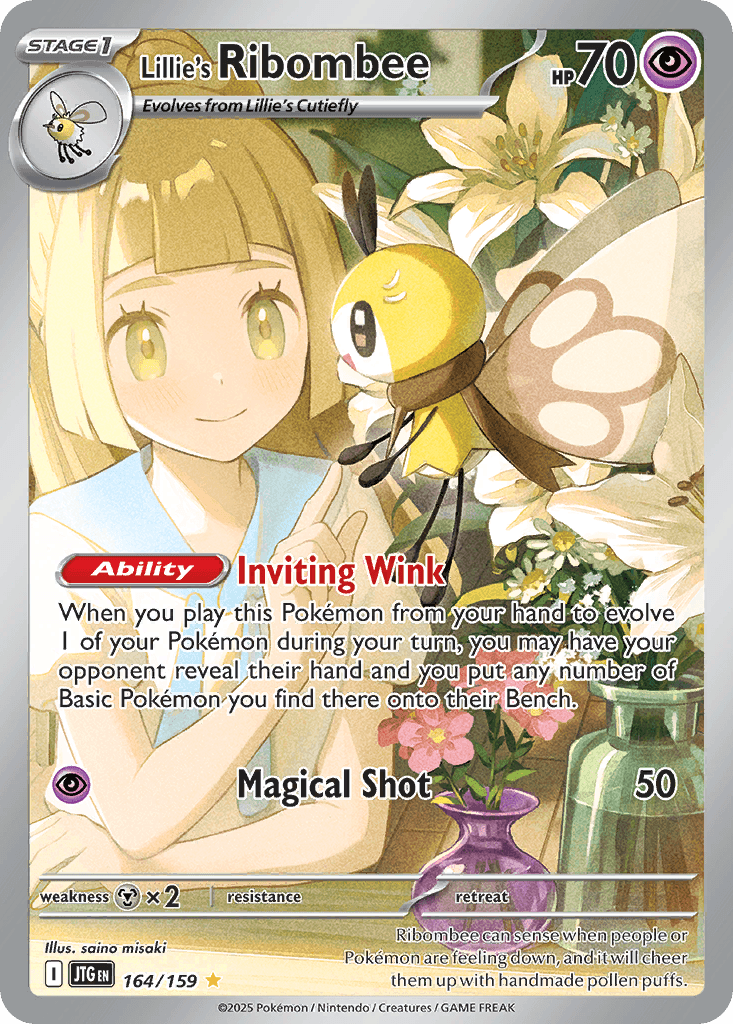 Lillie's Ribombee, Journey Together 164