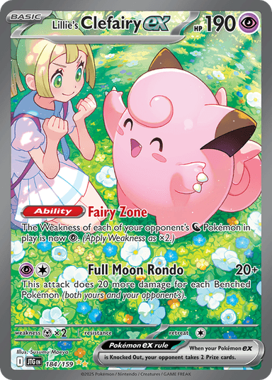Lillie's Clefairy ex, Journey Together 184