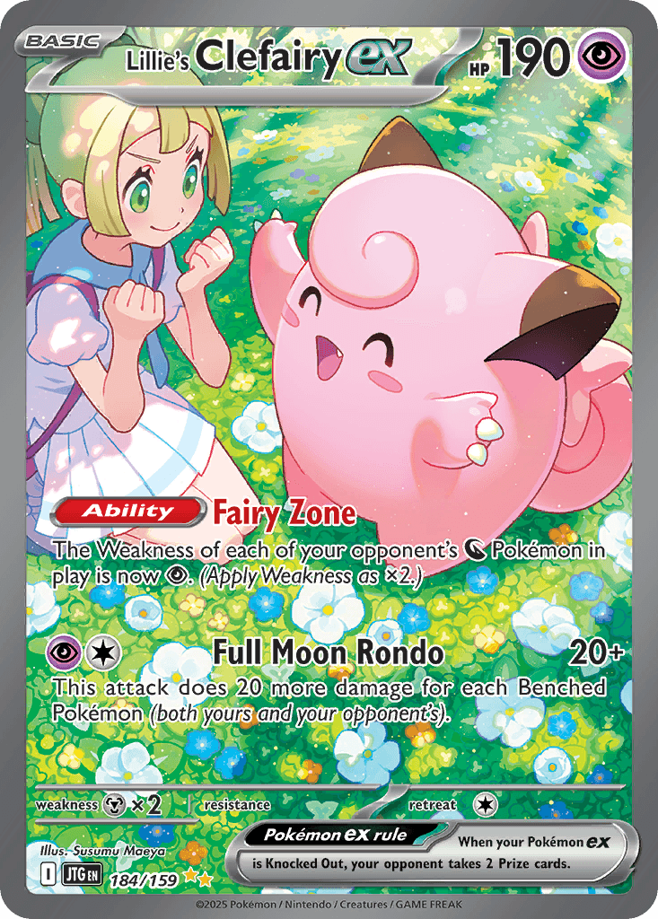Lillie's Clefairy ex, Journey Together 184