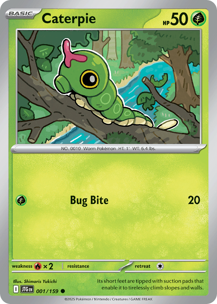 Caterpie, Journey Together 1
