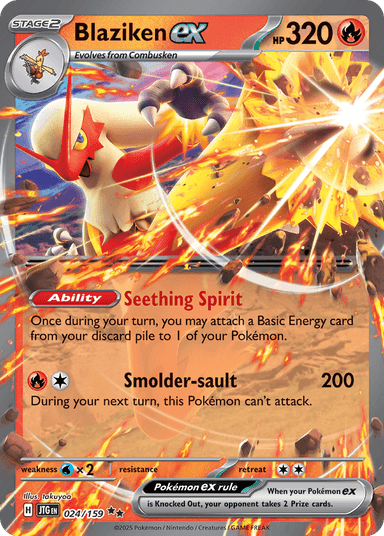 Blaziken ex, Journey Together 24
