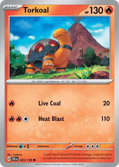 Torkoal, Journey Together 25