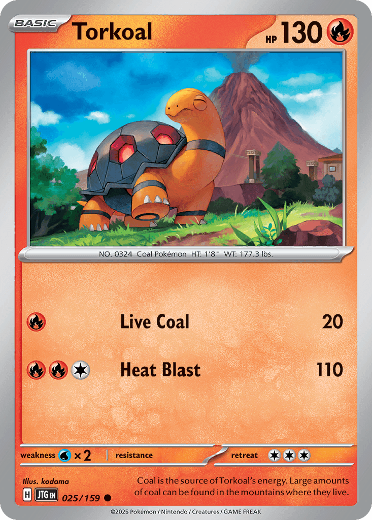 Torkoal, Journey Together 25