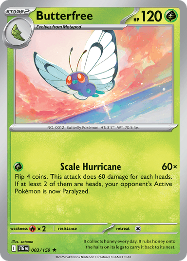 Butterfree, Journey Together 3