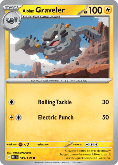 Alolan Graveler, Journey Together 45
