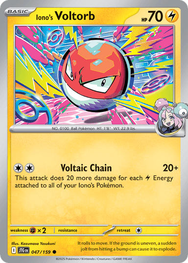 Iono's Voltorb, Journey Together 47