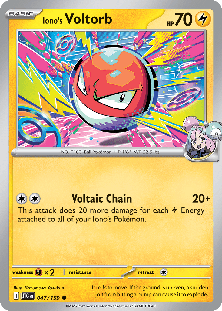 Iono's Voltorb, Journey Together 47