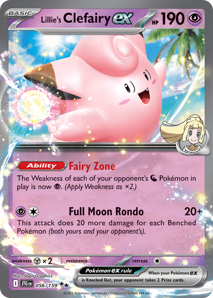 Lillie's Clefairy ex, Journey Together 56