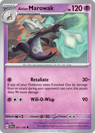 Alolan Marowak, Journey Together 57
