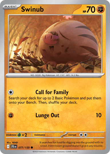 Swinub, Journey Together 77