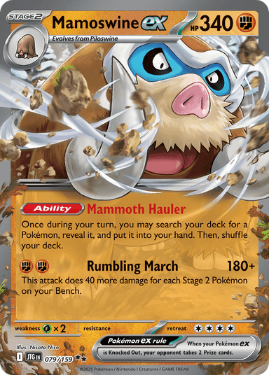 Mamoswine ex, Journey Together 79