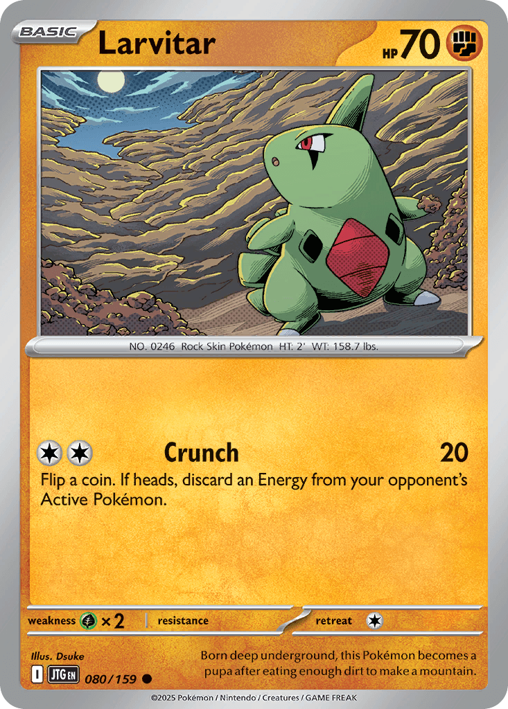 Larvitar, Journey Together 80