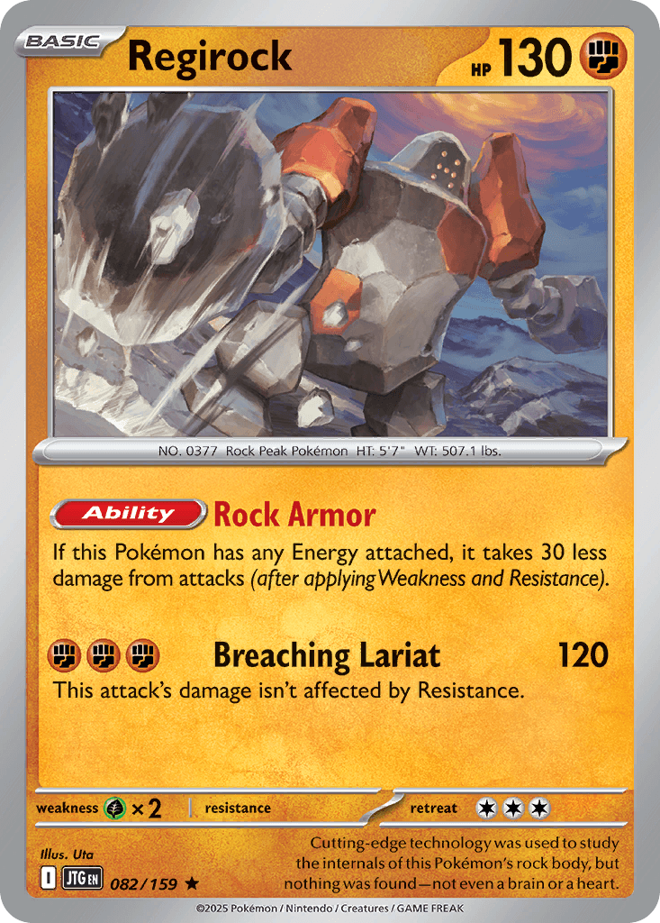 Regirock, Journey Together 82