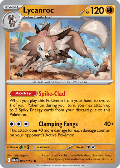 Lycanroc, Journey Together 85