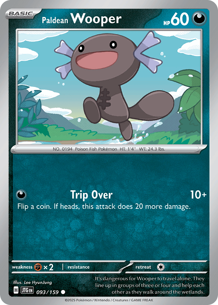 Paldean Wooper, Journey Together 93