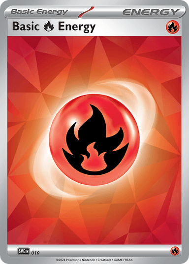 Basic Fire Energy, Scarlet & Violet Energies 10