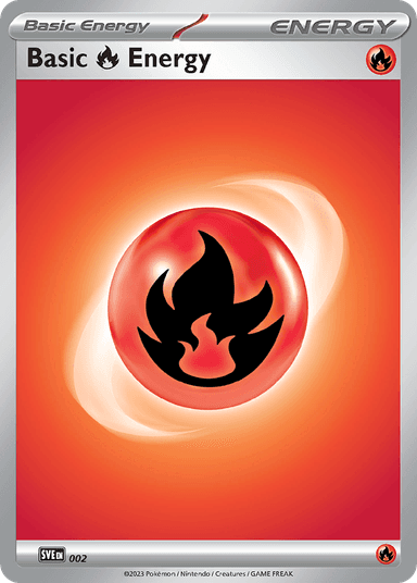 Basic Fire Energy, Scarlet & Violet Energies 2