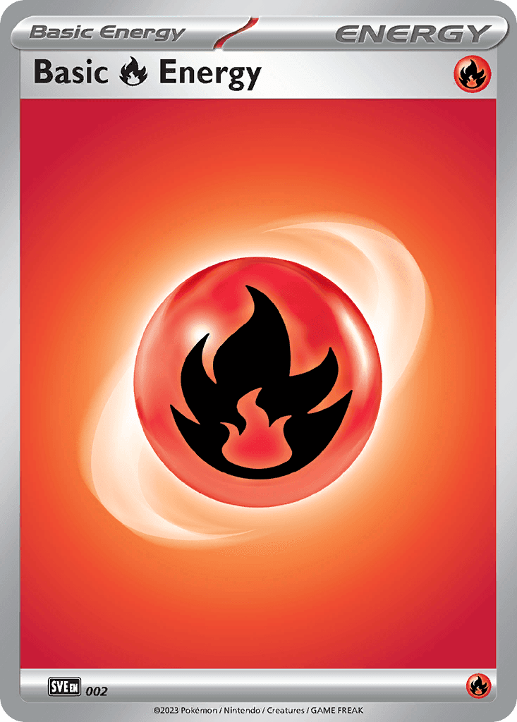 Basic Fire Energy, Scarlet & Violet Energies 2