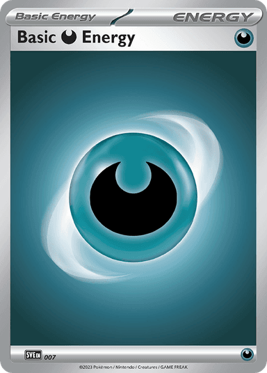 Basic Darkness Energy, Scarlet & Violet Energies 7