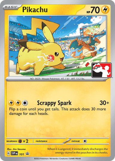 Pikachu, Scarlet & Violet Black Star Promos 101