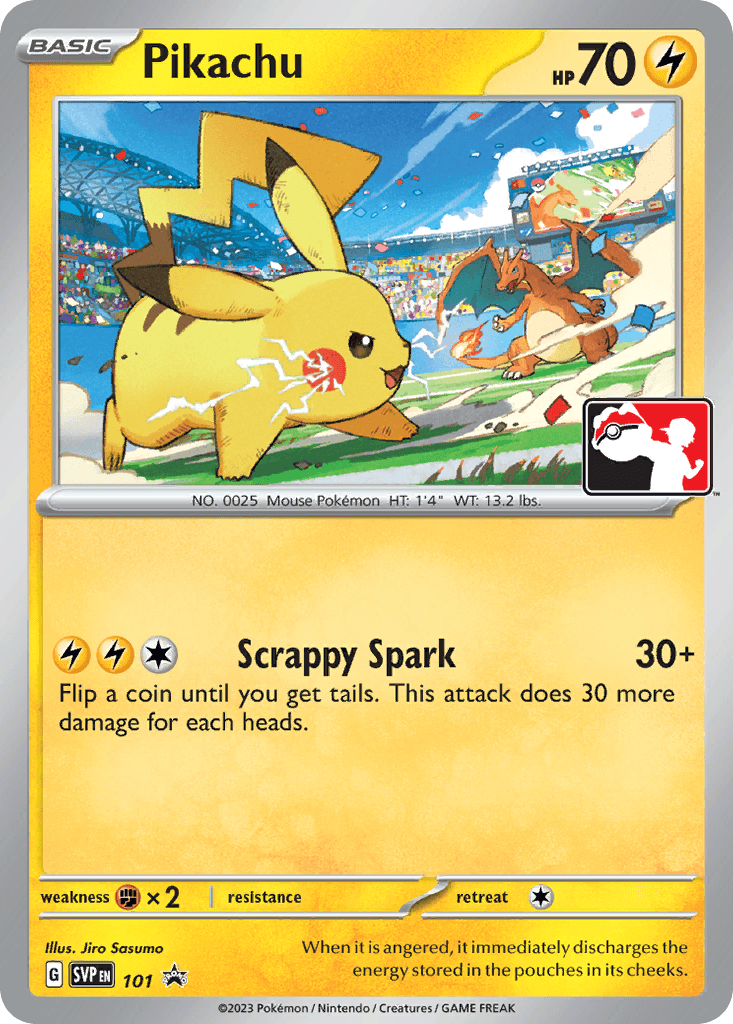Pikachu, Scarlet & Violet Black Star Promos 101