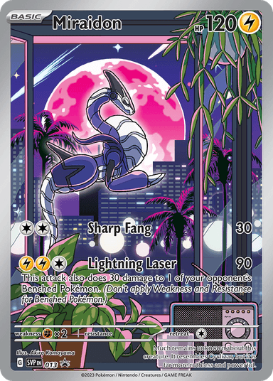 Miraidon, Scarlet & Violet Black Star Promos 13