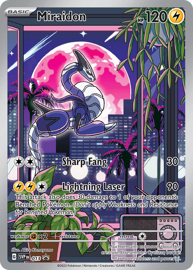 Miraidon, Scarlet & Violet Black Star Promos 13