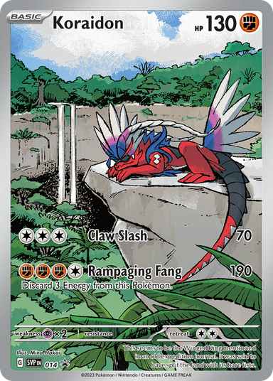 Koraidon, Scarlet & Violet Black Star Promos 14