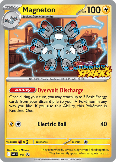 Magneton, Scarlet & Violet Black Star Promos 153
