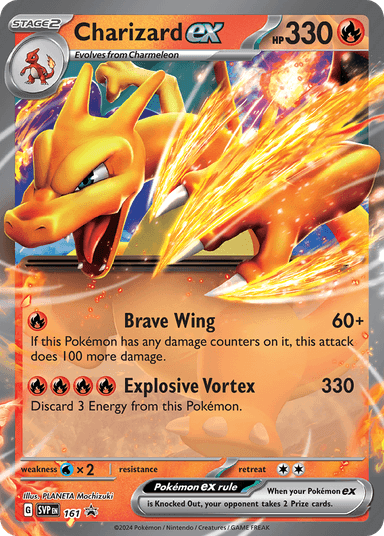 Charizard ex, Scarlet & Violet Black Star Promos 161
