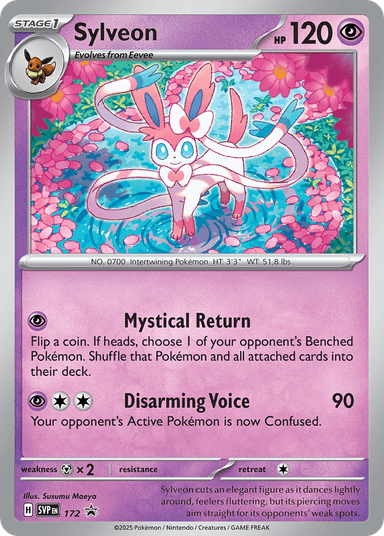 Sylveon, Scarlet & Violet Black Star Promos 172