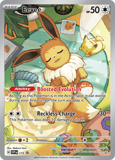 Eevee, Scarlet & Violet Black Star Promos 173