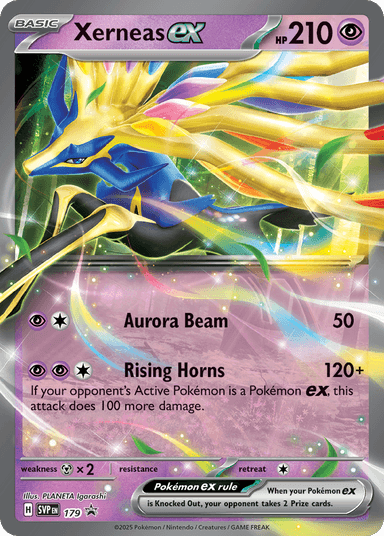 Xerneas ex, Scarlet & Violet Black Star Promos 179