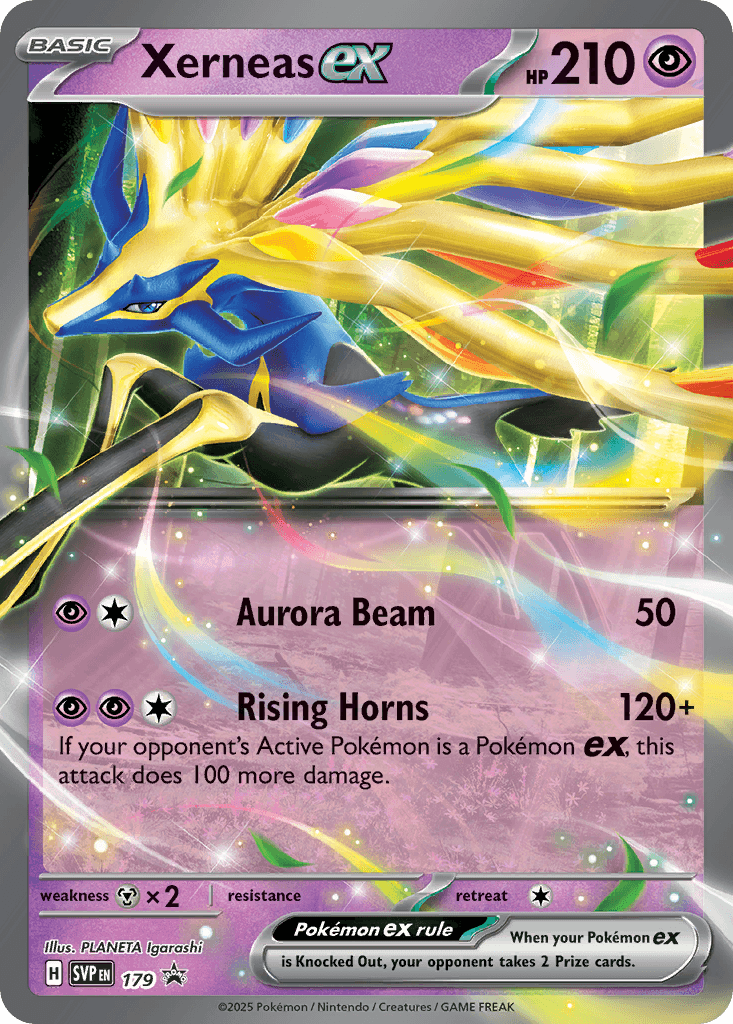 Xerneas ex, Scarlet & Violet Black Star Promos 179
