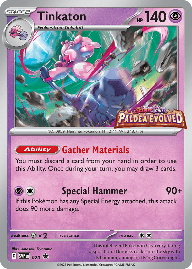 Tinkaton, Scarlet & Violet Black Star Promos 20