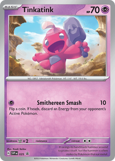 Tinkatink, Scarlet & Violet Black Star Promos 25