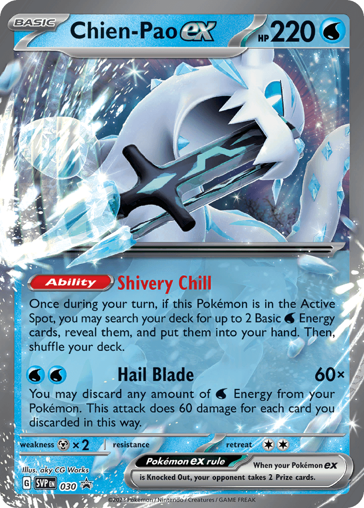 Chien-Pao ex, Scarlet & Violet Black Star Promos 30